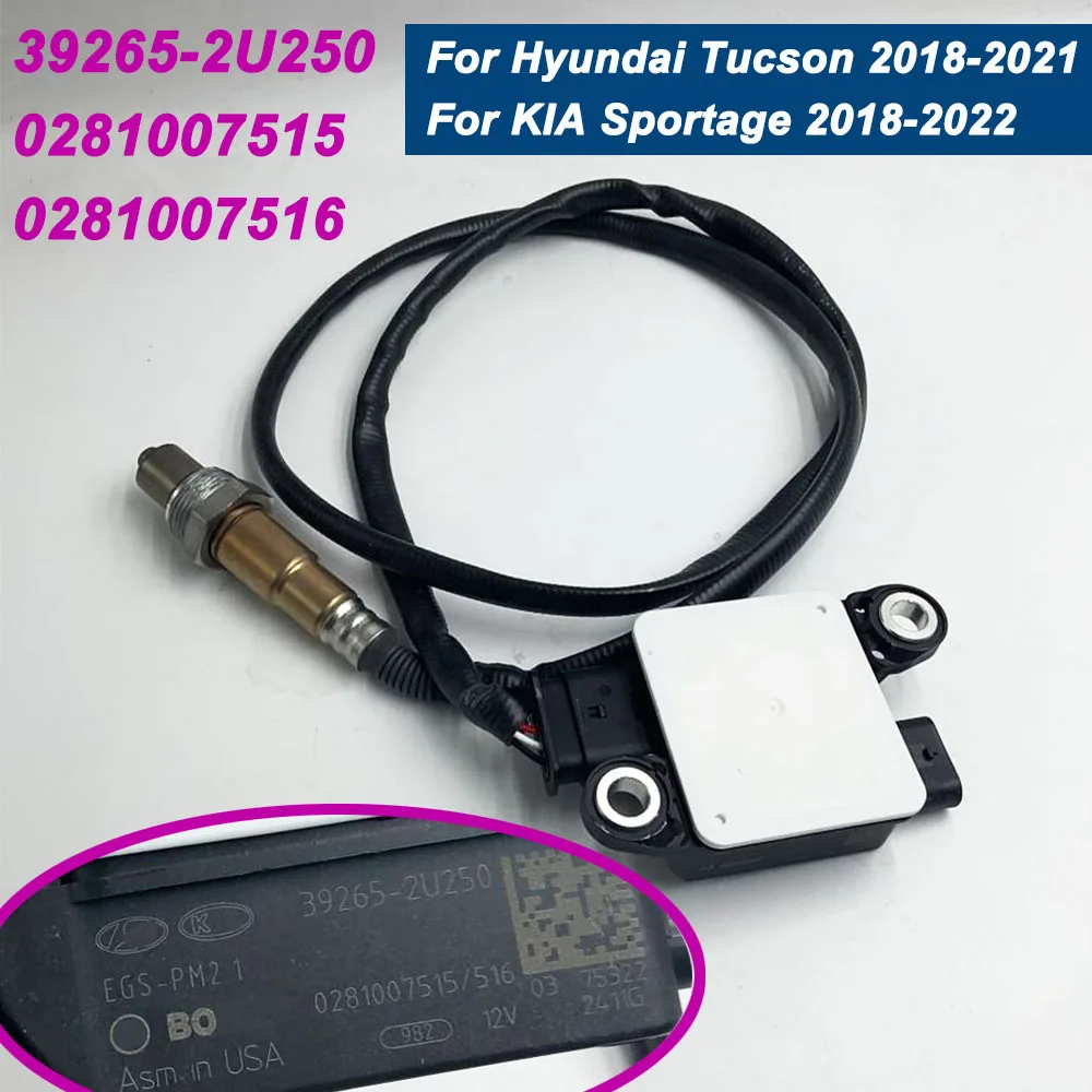 OEM 39265-2U250 392652U250 Particulate Matter Sensor 0281007515 0281007516 For Hyundai Tucson Kia Sportage 2018-2022 MADE IN USA