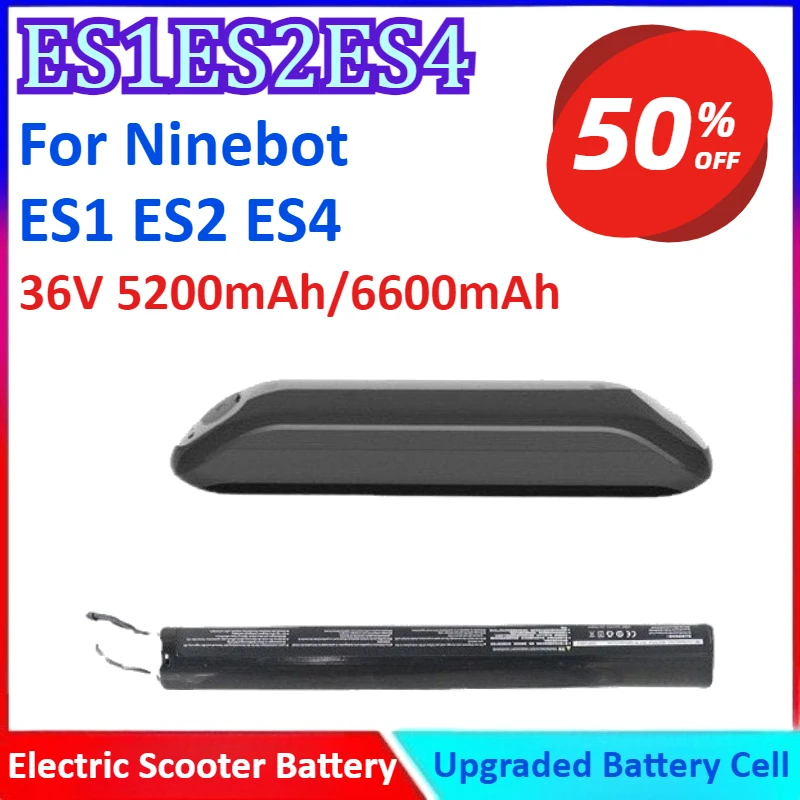 

ES1ES2ES4 36V 5200mAh/6600mAh Built-in/External Electric Scooter Battery For Ninebot ES1 ES2 ES4 High Quality