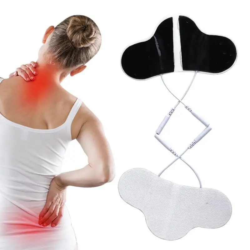 1 Stück Elektrodenfolie für Gesicht, Brust, Taille, Knie, Schultern, Körpermassage-Pads für TENS-Akupunktur-Massagegerät, Entspannungszubehör – Detail 14