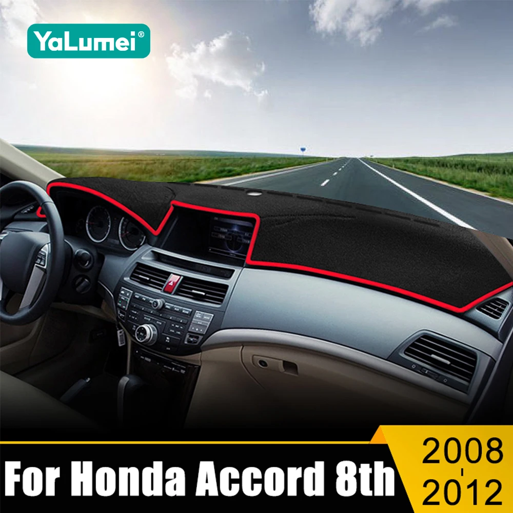 

For Honda Accord 8th 2008 2009 2010 2011 2012 Accord 8 Car Dashboard Sun Shade Cover Instrument Panel Non-slip Pad Accessories