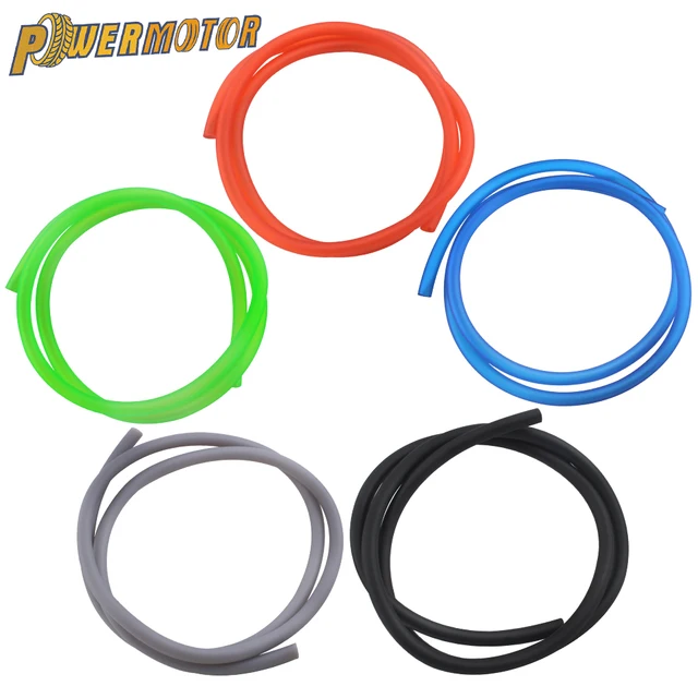 Motocyklowy wąż gaźnika Wąż paliwowy Wąż olejowy Rura olejowa do Keihin KOSO OKO PWK Uniwersalny 1M 8mm Dirt Bike Moto Tuning
