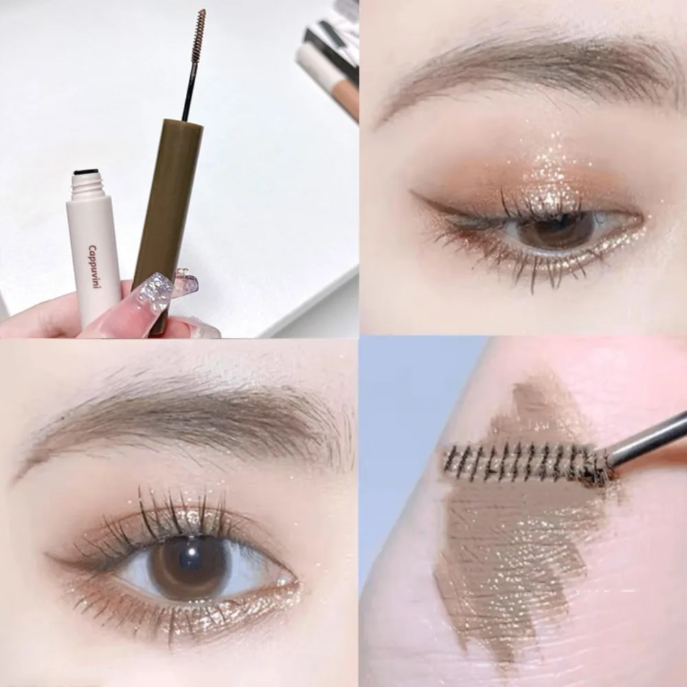 Crema per sopracciglia tintura naturale a lunga durata Asciugatura rapida Gel colorante impermeabile Tinta Marrone Grigio Sopracciglia Esaltatori Cosmetici per il trucco
