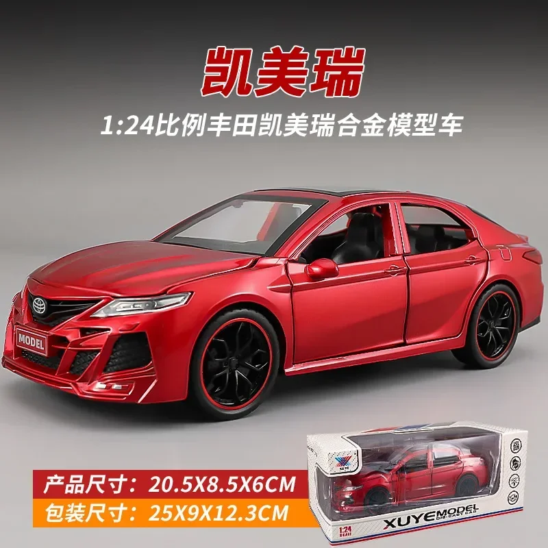 1: 24 Toyota Camry alloy car model simulation, home car decoration, children's toy gift