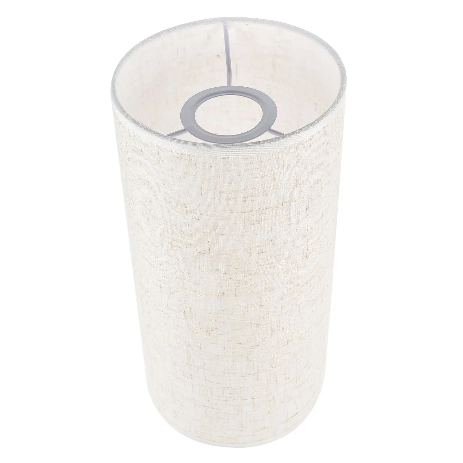 

Lampshade 14x28cm Linen Small Lampshade Drum Shade Indoor Light Cover Cloth Cover for Table Pendant Floor Lamps