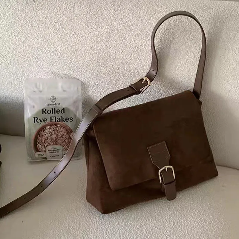 2024 Vintage wszystkie mecze pod pachami pojedyncze torby na ramię damskie torby Crossbody o dużej pojemności Casual aksamitne torby listonoszki