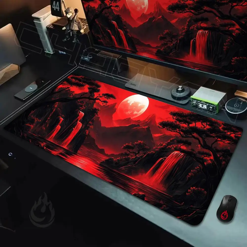 Breathtaking scenery Mouse Pad Large Computer Office Game Table Mats Rubber Anti-slip XXL Mouse Mat HDP Long Desk Pads Mauspad