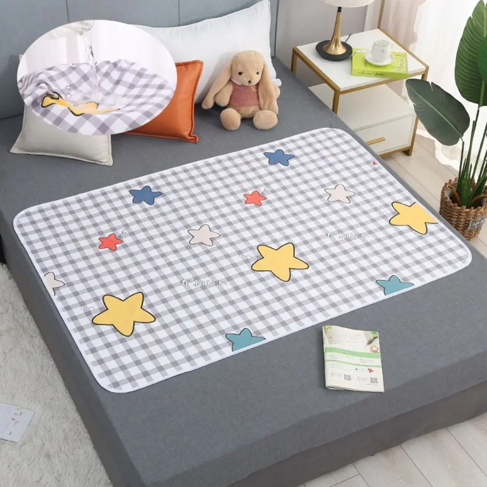 

Soft Waterproof Bedding Sheet Cloth Reusable Washable Baby Urine Mat Breathable Bed Protector Diaper Baby