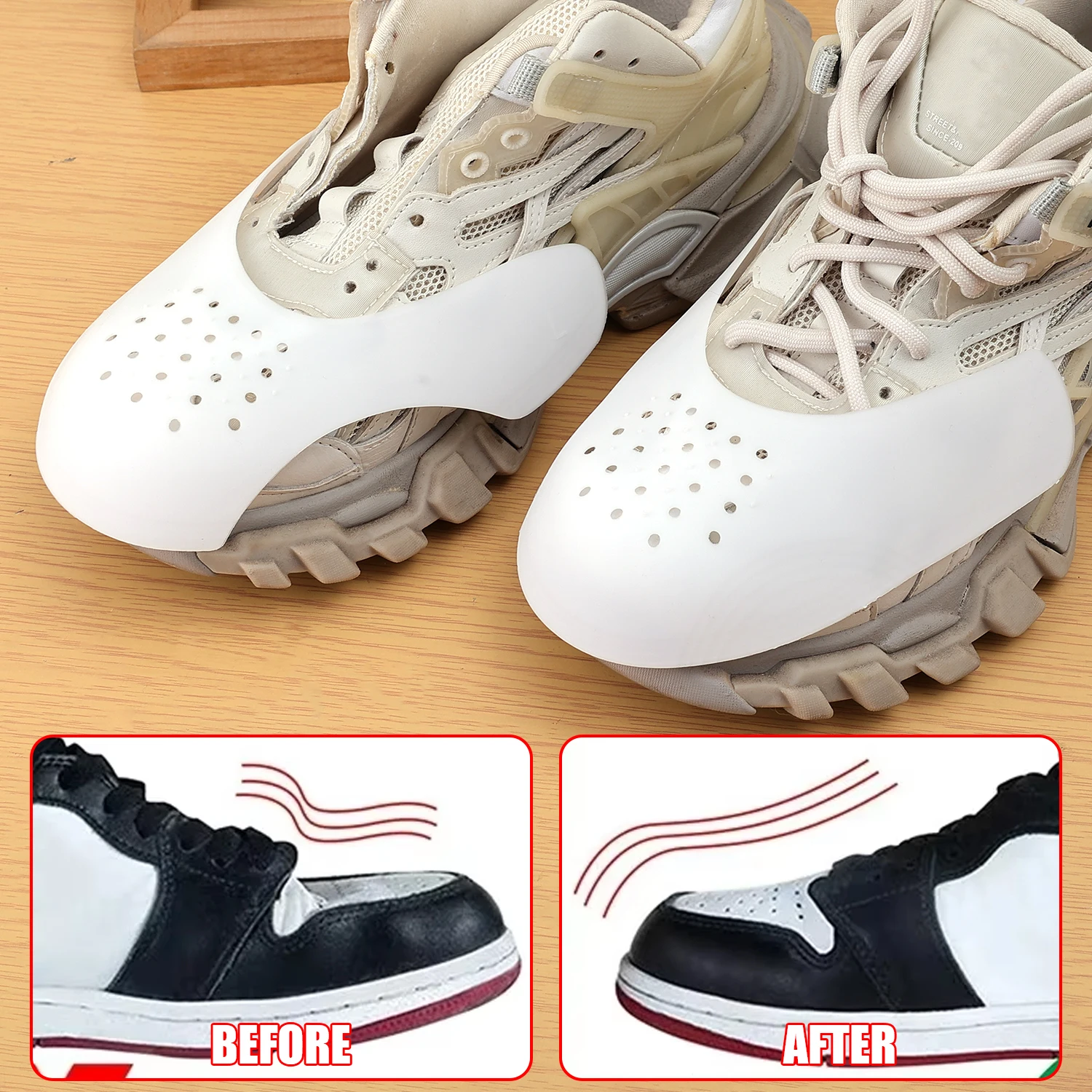 Atmungsaktive Beschützer Schuh – Sneaker Care Crease Protector Bewertung und Preis