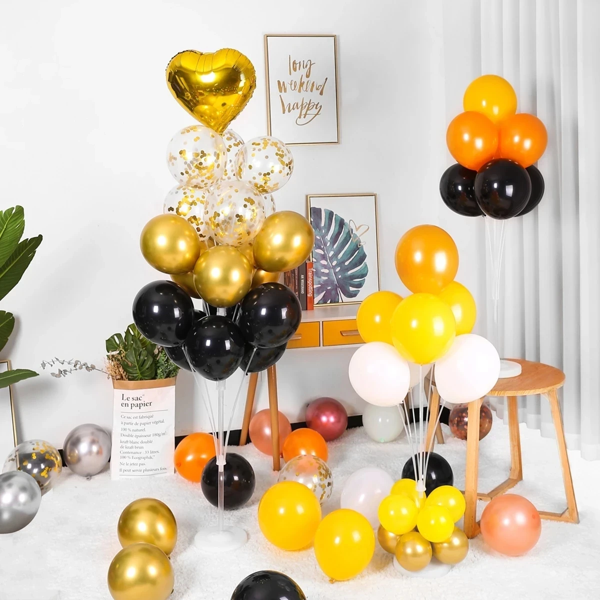Balloon Stand Balloon Holder Balloon Column Support Balloon Accessories Birthday Party Decor Baby Shower Wedding Party Decor image 5