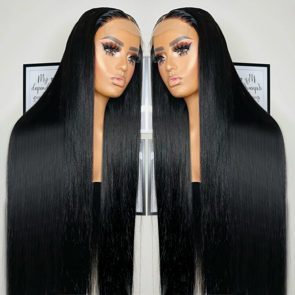 Bone Straight Lace Front Wigs For Women Human Hair Brazilian 4x4 5x5 Lace Closure 13x4 13x6 Hd Lace Frontal 360 Full Lace Wig