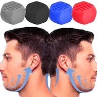 1/2pcs Silicone Masseter Balls Facial Muscle Lifting Trainer Double Chin Reducer Neck Face Slimming Chew Ball Training Supplies