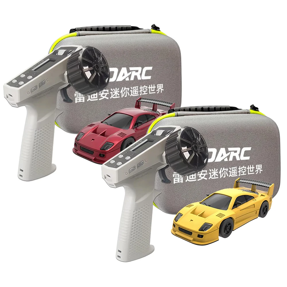 

LDARC S100 1:64 1/64 RC Mini Vehicle/Racing Car, CT03 2.4Ghz 10CH Remote Controller Toys Car,For Gift