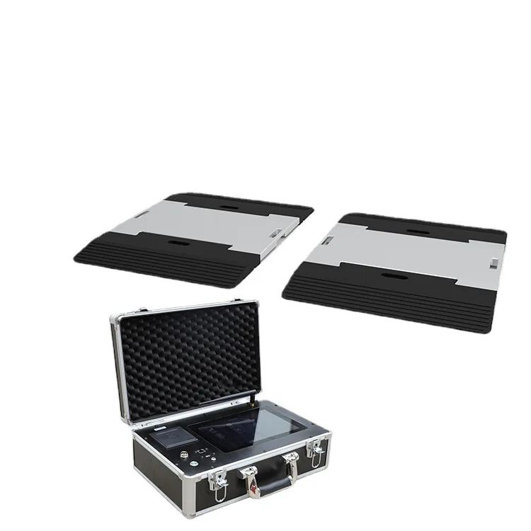 Portable truck scale Dynamic/static car weighbridge Portable weighing instrument 10/15 tons with electronic instrument