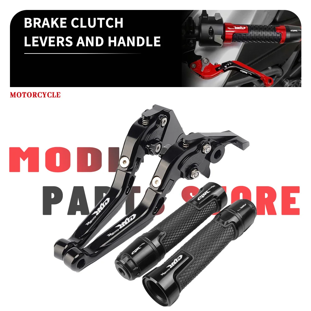 

Motorcycle Brake Clutch Levers Handlebar knobs Handle Hand Grips For Honda HORNET CBR 600 RR 600RR CBR600RR 2003 2004 2005 2006