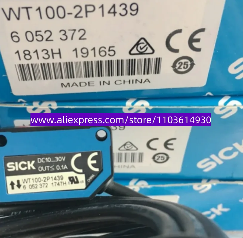 

New original SICK photoelectric switch WT100-2P1439