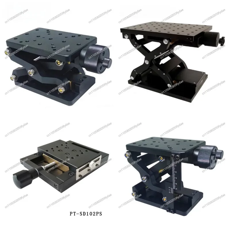 PT-SD408T/412 Plataforma Elevadora Manual de 60 mm, Recorrido de 120 mm, Plataforma de Desplazamiento en Elevación, Plataforma Elevadora Eje Z