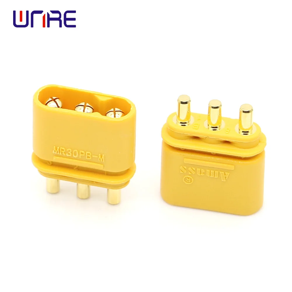 Board Vertical MR30PB Yellow Male and Female Remote Control Car Model Lithium Battery Electric  Airplane Adapter