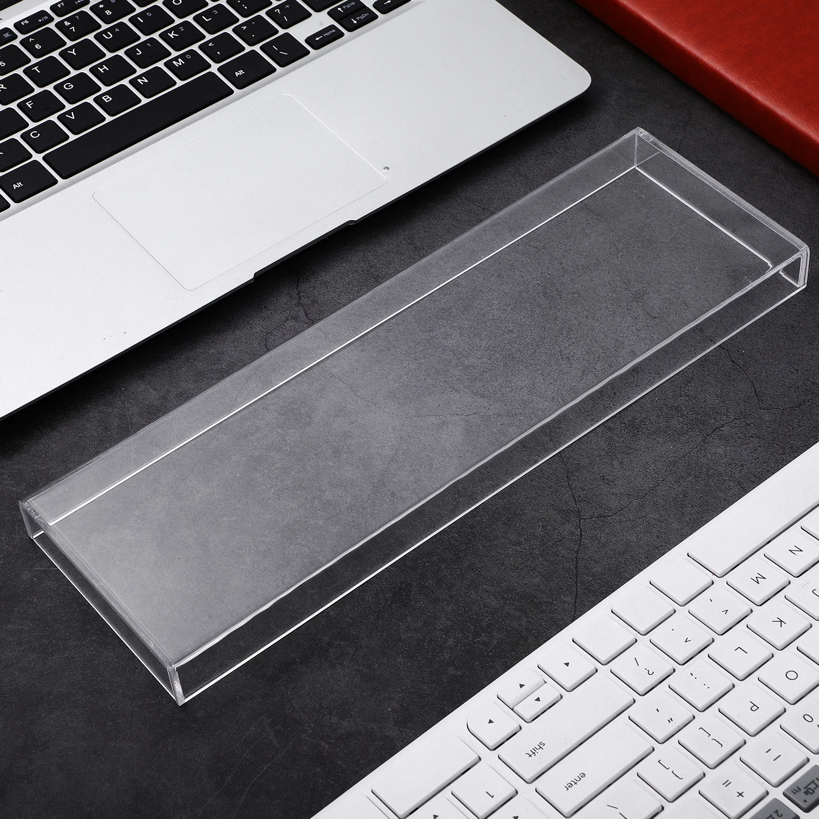 

Transparent Keyboard Cover Acrylic Protector Perfect Fit for 68-Key Mechanical Keyboard Dust Water Splash Shield