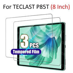 Screen Protector for TECLAST P85T 2023 (8 inch) HD 9H Hardness Anti-Scratch Explosion-Proof Transparent Tempered Glass Film