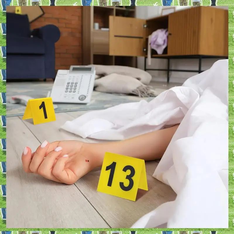 

FTS Acrylic Table Number Signs, Table Tent Sign With Number Plates 1-15, Table Numbering, Table Number For Wedding,Party