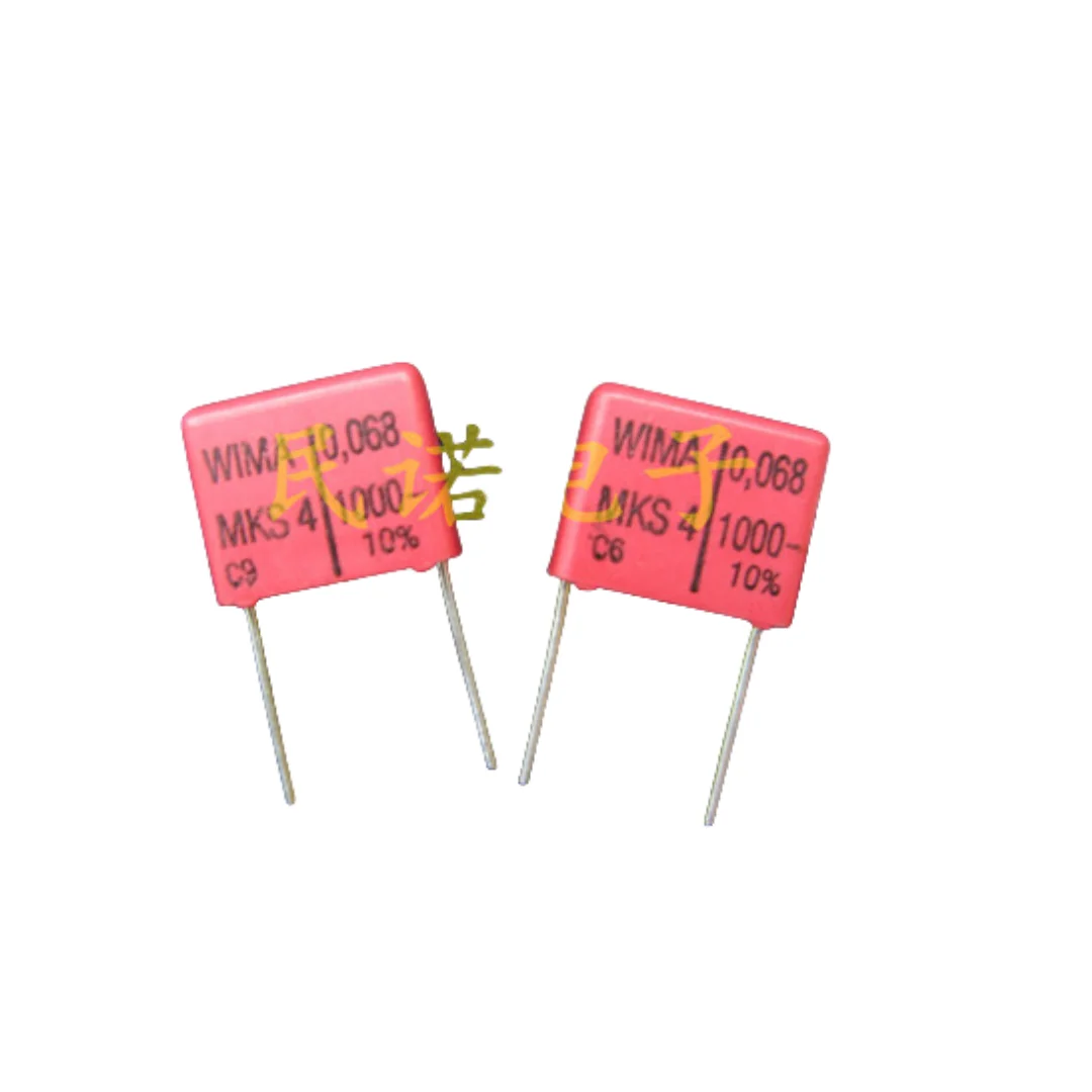 

10PCS/German Weimar Capacitor MKS4 1000V0.068UF 683 68n Pin Distance 15mm