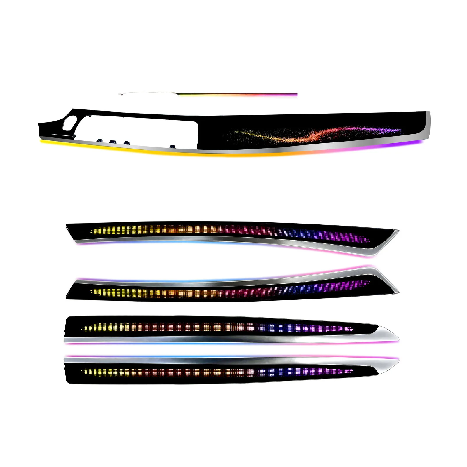 

For Upgrade 256 Colors Symphony LED Car Interior Ambient Light For BMW 5 Series F10 F11 F18 2011-2017 Atmosphere Strip Accessori