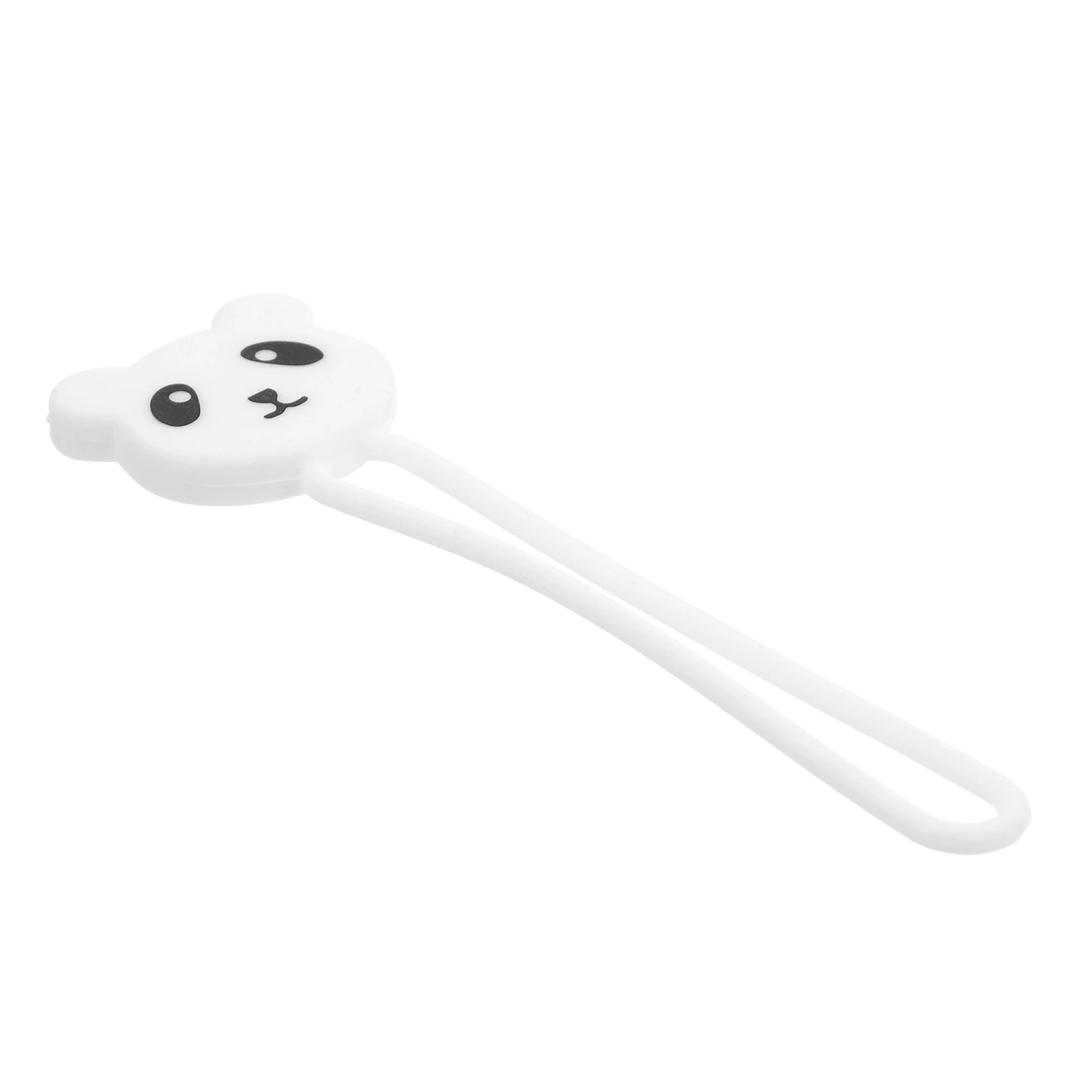 

Cartoon Animal Cable Wire Organizer Soft Silicone Tiny Earphone Holder Size Earphone Holder Cable Manager Protector