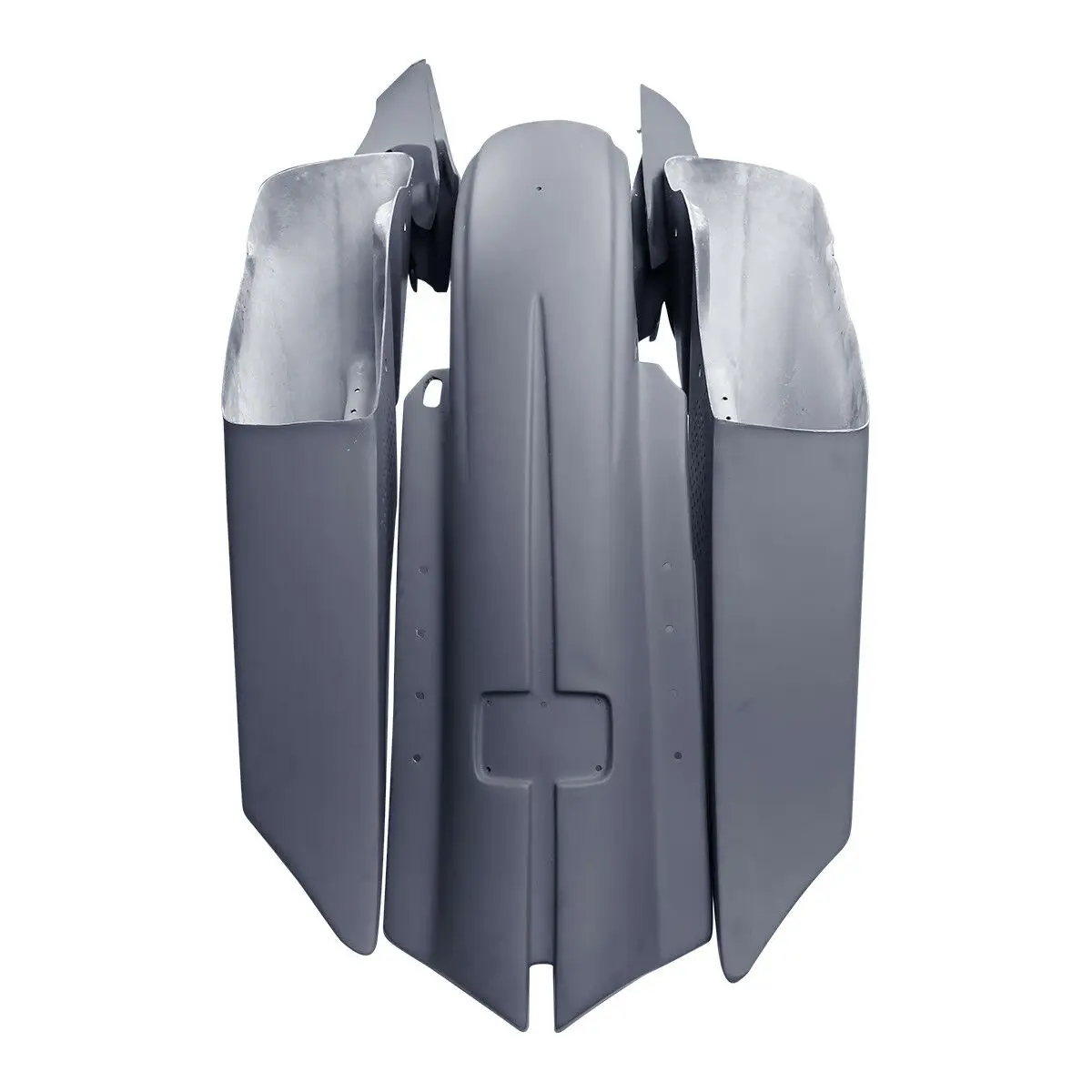 TCMT XF2906C176+C177+C175+C178 Fiberglass Saddlebag Rear Fender Battery Cover for Harley Touring Baggers 14-20