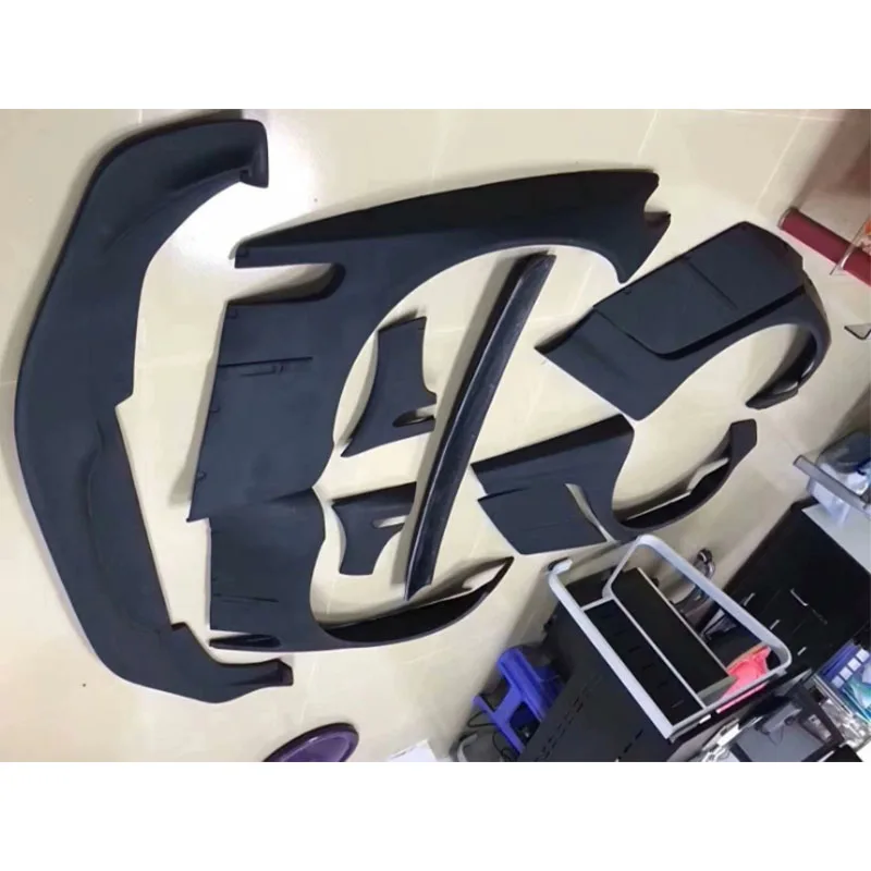 SW for 3 Series E46 E36 4-Door Body Kit Upgrade with Widebody Fenders Wheel Arches Trunk Spoiler New Lip Separator Bumper - view 6