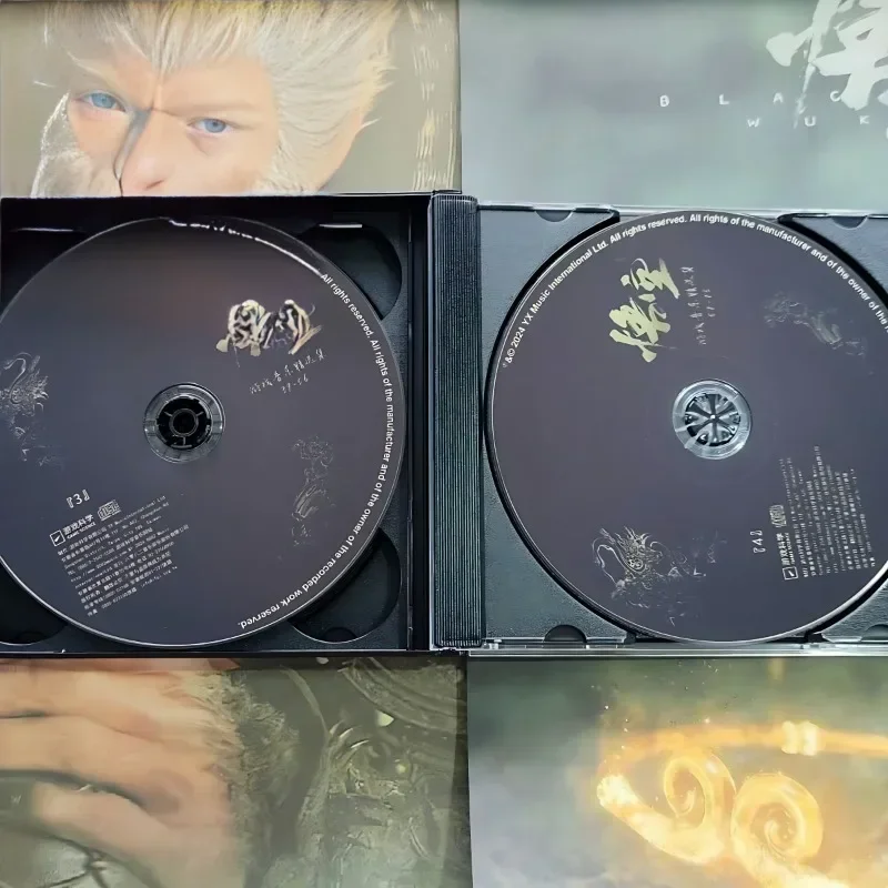 Black Myth: Wukong Album 4CDs 3A Masterpiece Game Soundtrack Commemorative Album Collection Full Set 4CDs