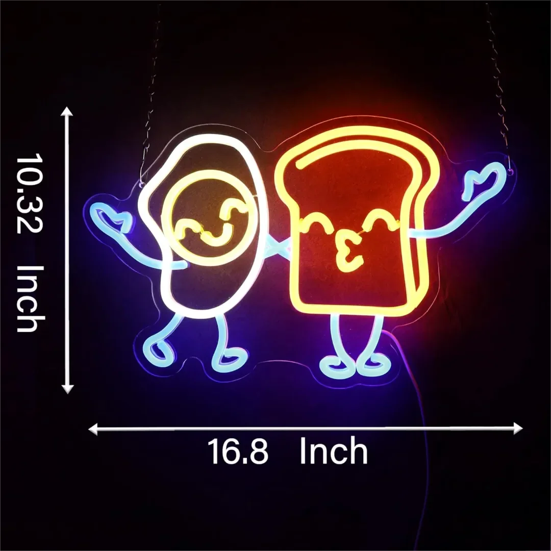 Best Selling Customized 3D Neon Sign LED Light Graphics Foam Packaging for Advertising for Food Shop Weddings Bar Decorations