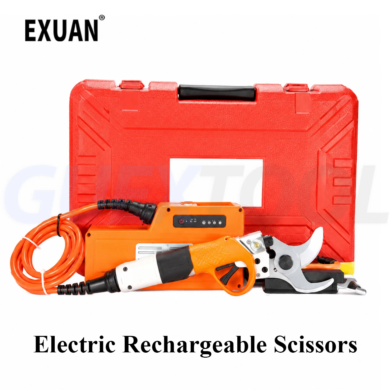 Electric Rechargeable Scissors Pruning Shears Tree Garden Tool Branches Pruning Tool Lithium Battery Garden Dedicated Pruning