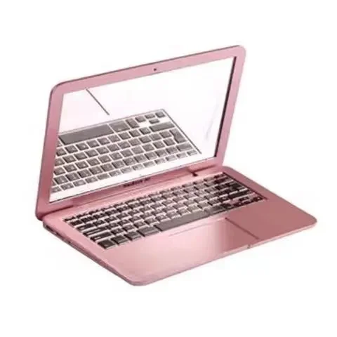 Creative mini computer, small mirror, laptop, portable design, foldable Apple makeup mirror, mirror, portable mirror