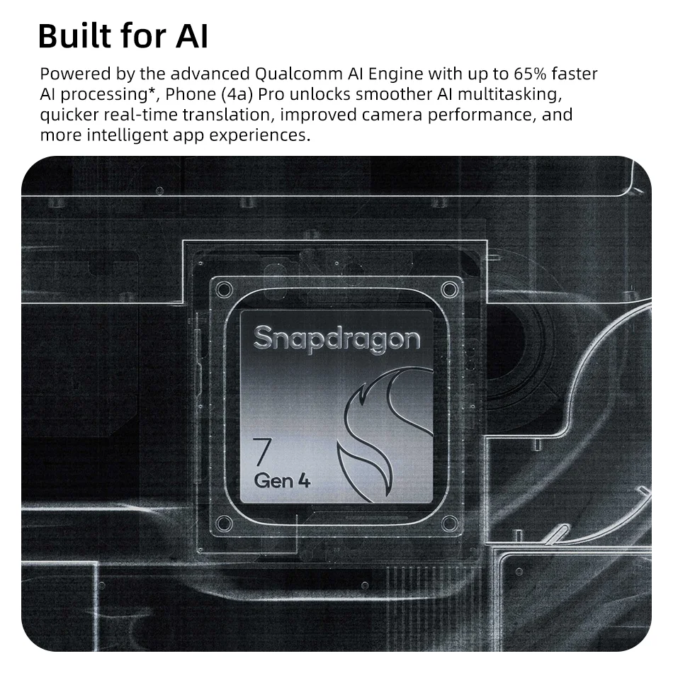 Global Version Nothing Phone 4a Pro 5G NFC Smartphone Snapdragon 7 Gen 4 140x Ultra Zoom Triple Camera 6.83" AMOLED 5080mAh