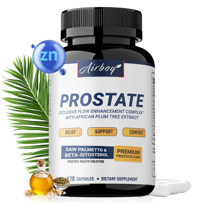 

Men's Prostate Capsules - Antioxidant, Protects Prostate, Promotes Urinary Tract Health, Rich in Vitamin C, Magnesium and Zinc