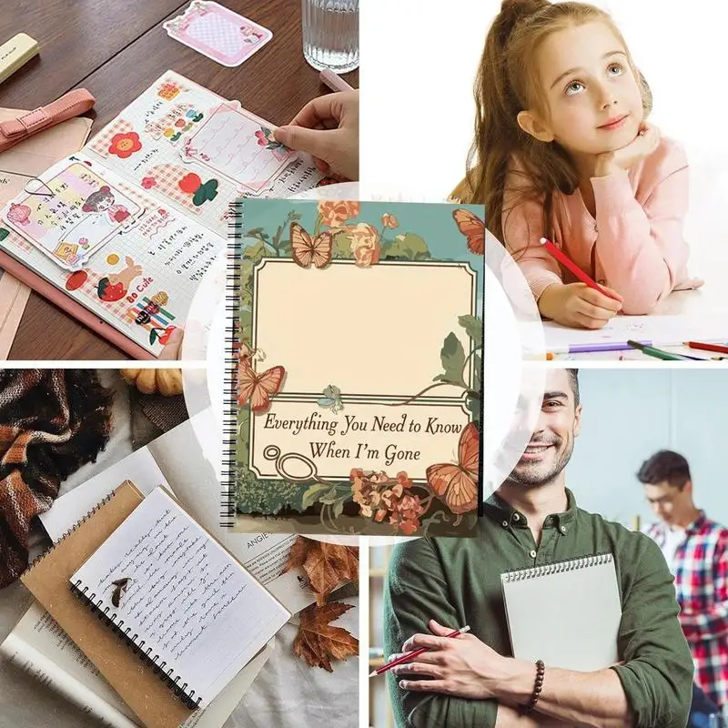 End Of Life Planner Organizer After Death Planning Notebook With Binding Design Brings Together Key Data And Documents Funeral