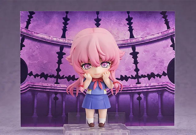 #2316 Mirai Nikki Yuno Gasai Anime Girl Figure Pop Up Parade Future Diary Gasai Yuno Action Figure Collectible Model Doll Toys 6