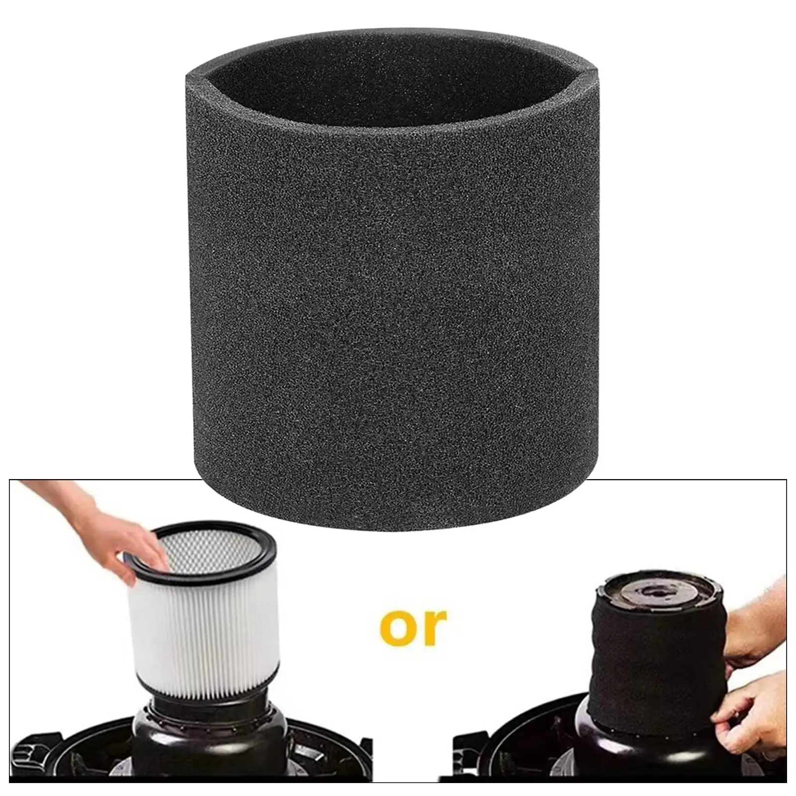 

Foam Filter Cleaner Foam Sleeve Washable Durable for 90585 Vacuum Cleaner Accessories Upgrade Parts Replace