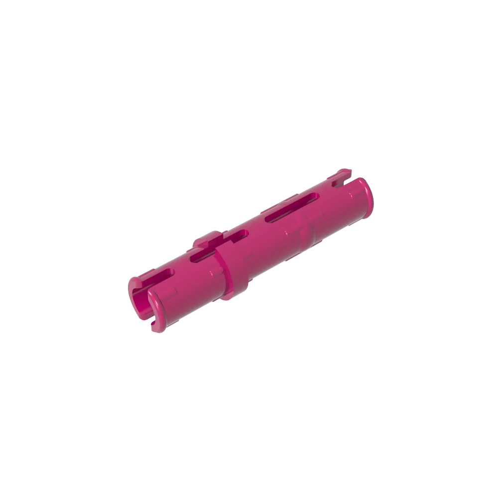 Gobricks GDS-888 Technik, Stift 3L mit Längsreibungsrippen, kompatibel mit Lego 6558 Kinder-DIY-Teilen