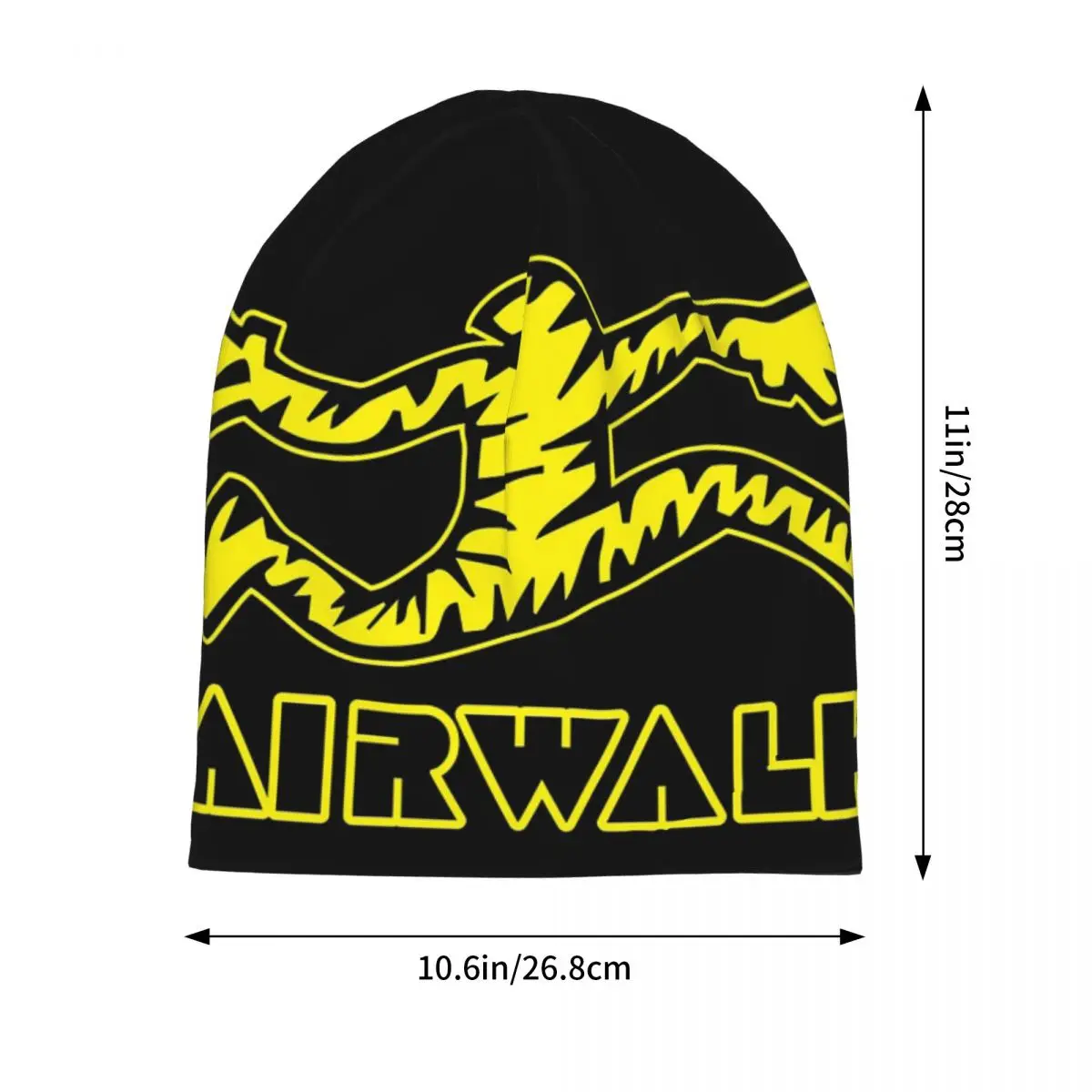 الوشم المدرسة القديمة Airwalk للجنسين الكبار بيني قبعات محبوك بونيه قبعة دافئة الهيب هوب الخريف الشتاء في الهواء الطلق Skullies القبعات