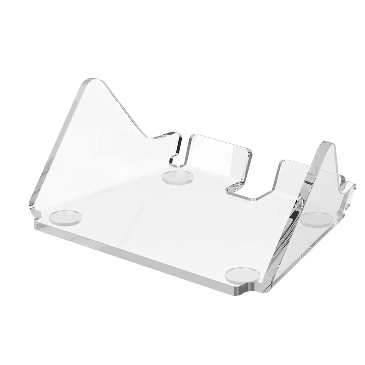 B21B Desktop Display Stand for Mini 6 Keys Keyboard, Desk Bracket Non-Slip Base for Mini Clear