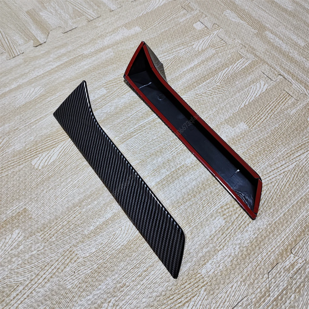 Car Rear Window 2Pcs Side Splitter Wing Gloss Black Exterior Trim Only For Seat Leon 5F FR MK3 MK3.5 5Door 2013-2021 Kits Tuning - view 6