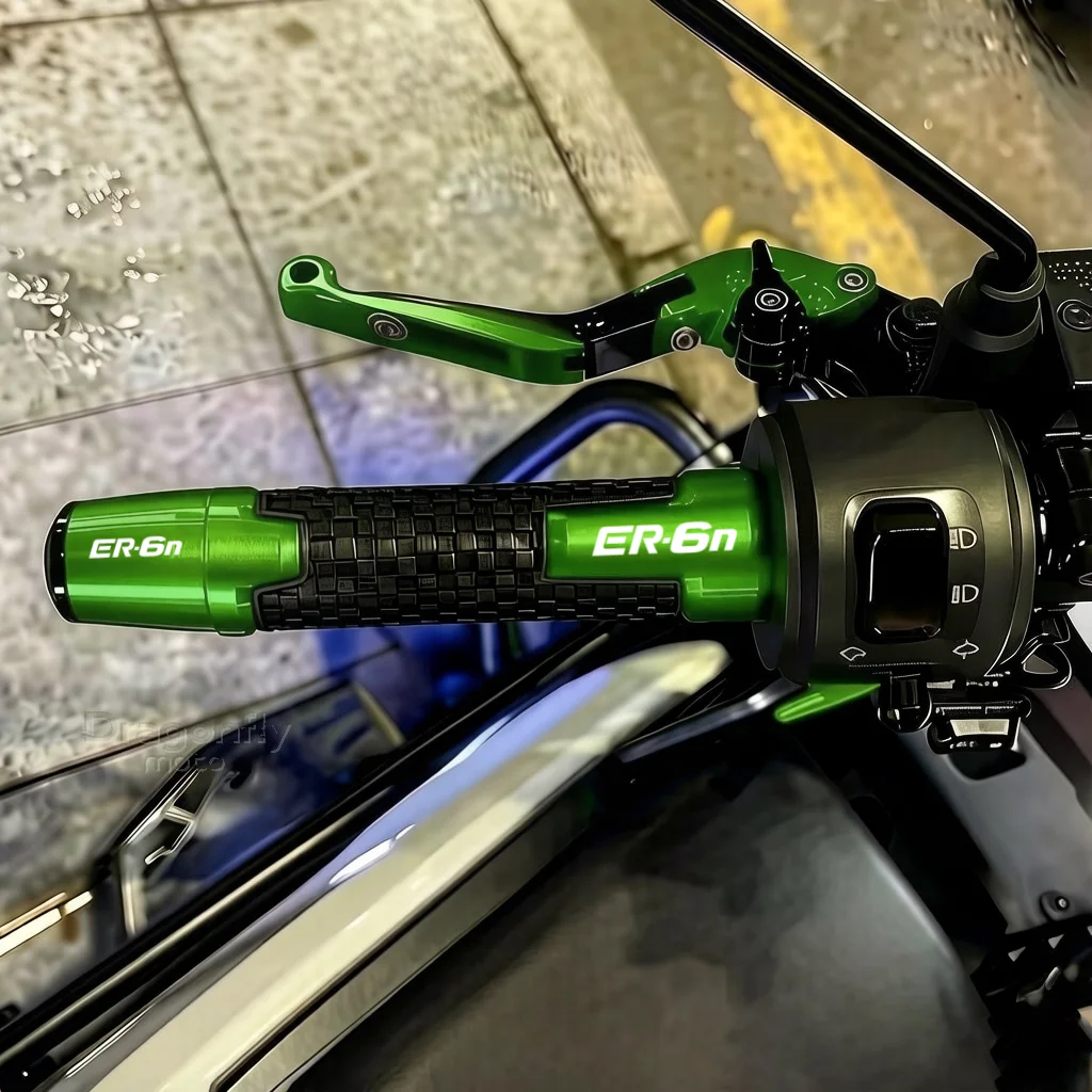 

Ручки для мотоциклетного руля, заглушки-слайдеры для ER6N ER6 N ER-6N 2006-2024 2023 2022 2021 2020 2019 2018