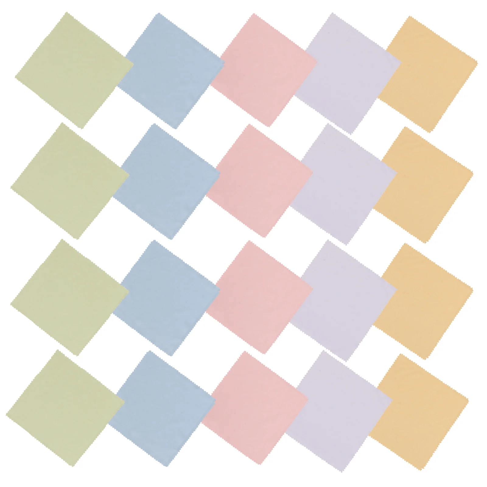 

50Pcs Glasses Cleaning Cloth Eyeglass Fiber Cloths Portable Lightweight Lens Wipes for Screens Cameras Phones Eyeglass Wipes