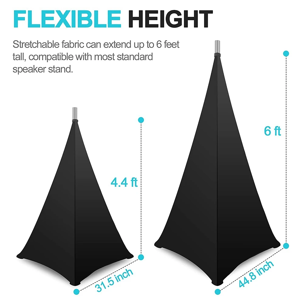 Osłony głośnik dla dj-a obudowa z podstawką głośników kompatybilne z większością regulowany statyw stojaka na głośnik, osłona na podstawkę głośnika