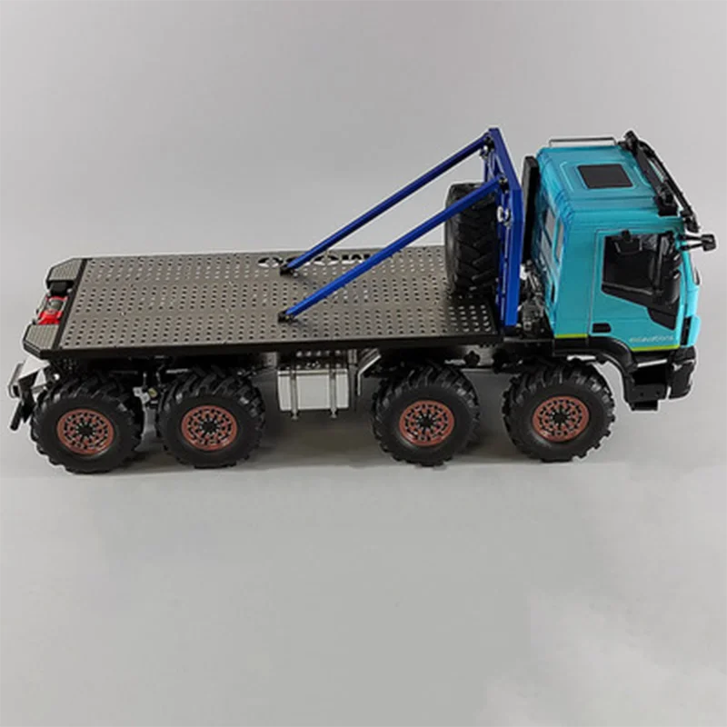 Rama hydrauliczna 1/14 ze stali nierdzewnej 8x8 urządzenie inżynieryjne do Tamiya Lesu dla Scania Man Actros Volvo Car