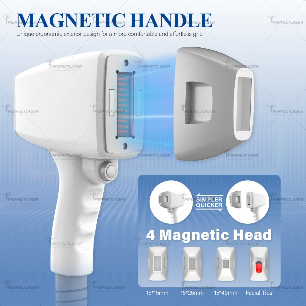 Perfect laser Diode Laser Haaren tfernungs gerät drei Wellenlängen 1600 1064nm w schmerzlose Haaren tfernungs geräte für Frauen