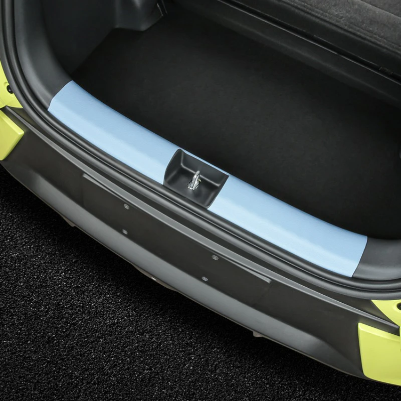 For BYD Seagull Dolphin Mini Surf Threshold Strip Protective Stickers Leather Car Welcome Pedal Trunk Decoration Interior Pad
