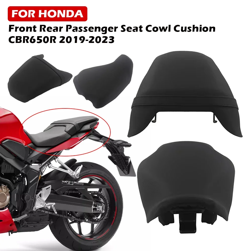 

Honda CBR 650R 2019-2023 motorbike parts cbr650r 2019 2020 2021 front and rear leather seats passenger seat cushions cushions