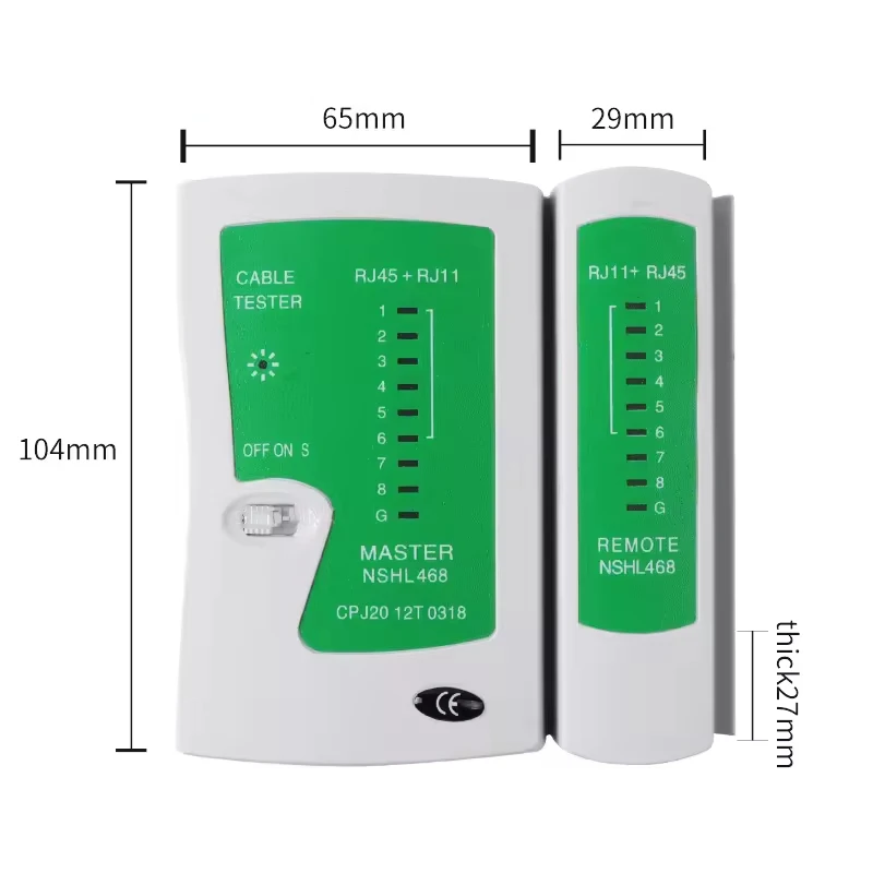 مجموعة أدوات العقص RJ45 لـ RJ11/RJ12/CAT5/CAT6/Cat5e مجموعة أدوات إصلاح الكمبيوتر المحلية